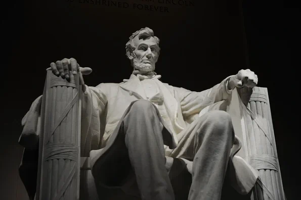 Abraham Lincoln Statue - Washington, USA Image