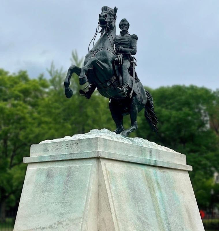 Andrew Jackson Statue - USA Washington Image