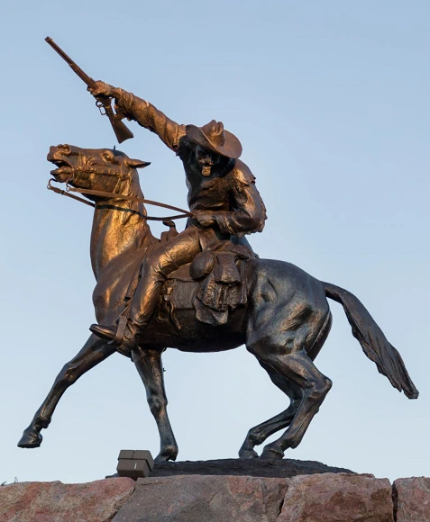 Buffalo Bill Heykeli - ABD Cody Görseli