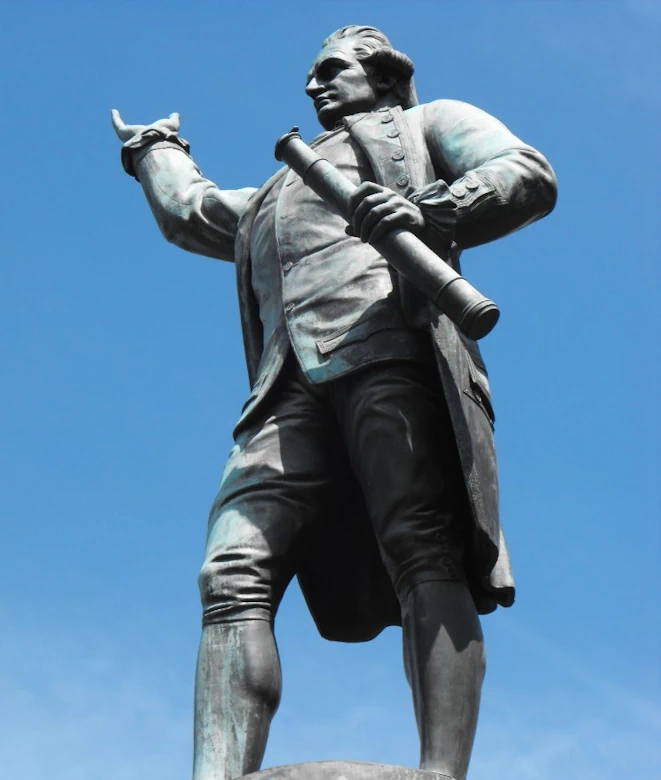 Captain Cook Heykeli - Avustralya Sydney Görseli