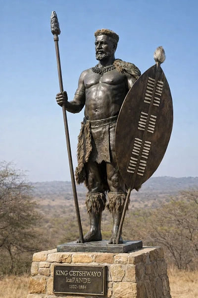 Cetshwayo Statue - Ulundi, South Africa Image