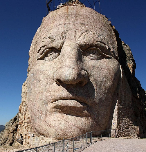 Crazy Horse Heykeli - ABD South Dakota Görseli