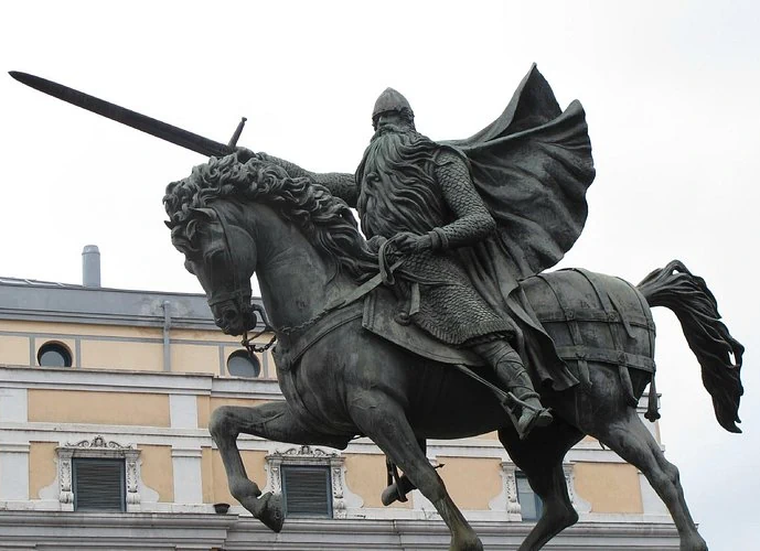 El Cid Heykeli - İspanya Burgos Görseli