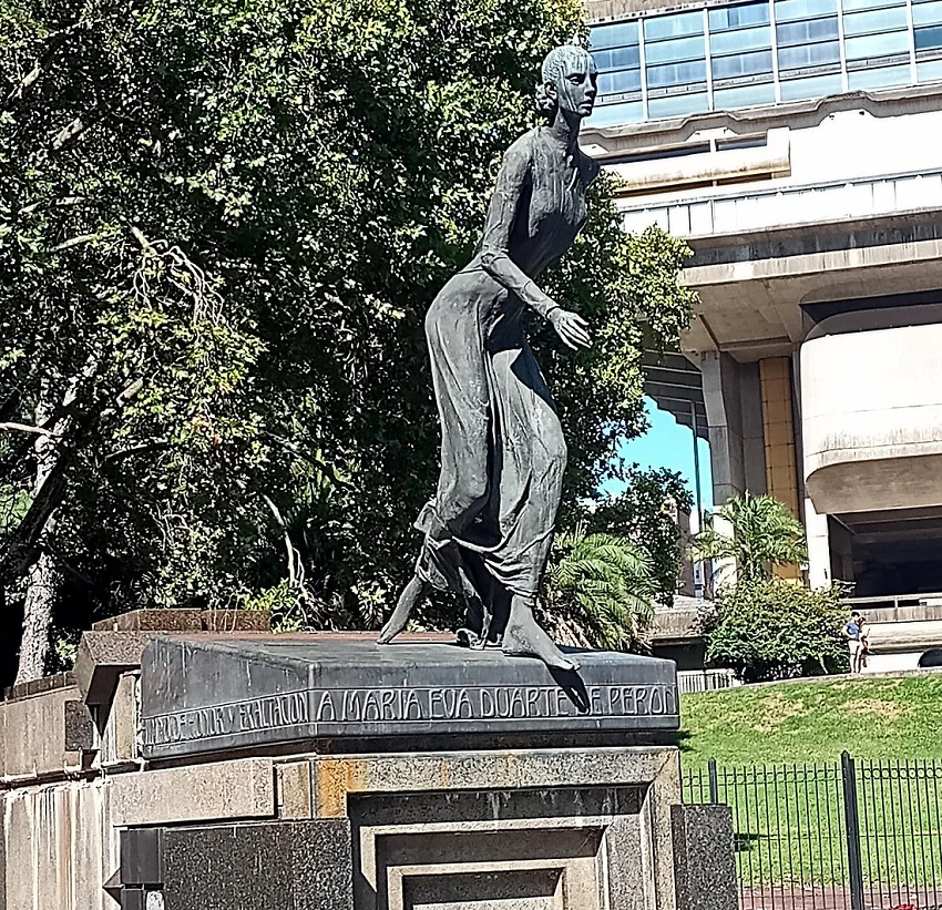 Evita Peron Statue - Argentina - Buenos Aires Image