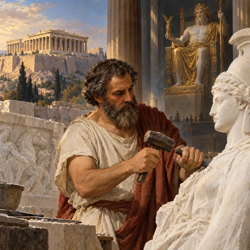 Fidias Kimdir? Antik Yunan Heykeltıraşı ve Eserleri Görseli