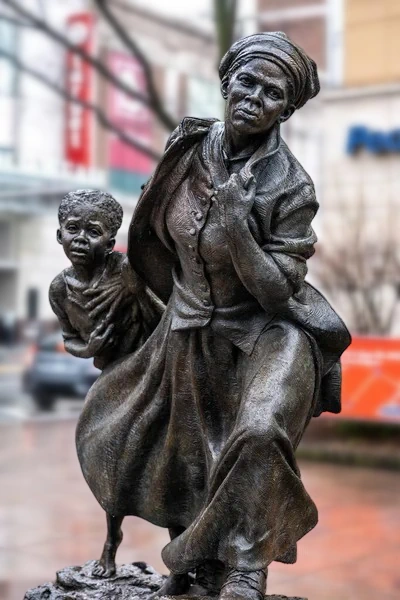 Harriet Tubman Heykeli - ABD New York Görseli