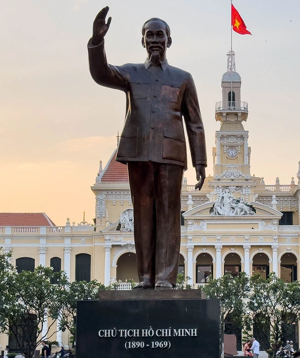 Ho Chi Minh Heykeli - Vietnam Ho Chi Minh Şehri Görseli