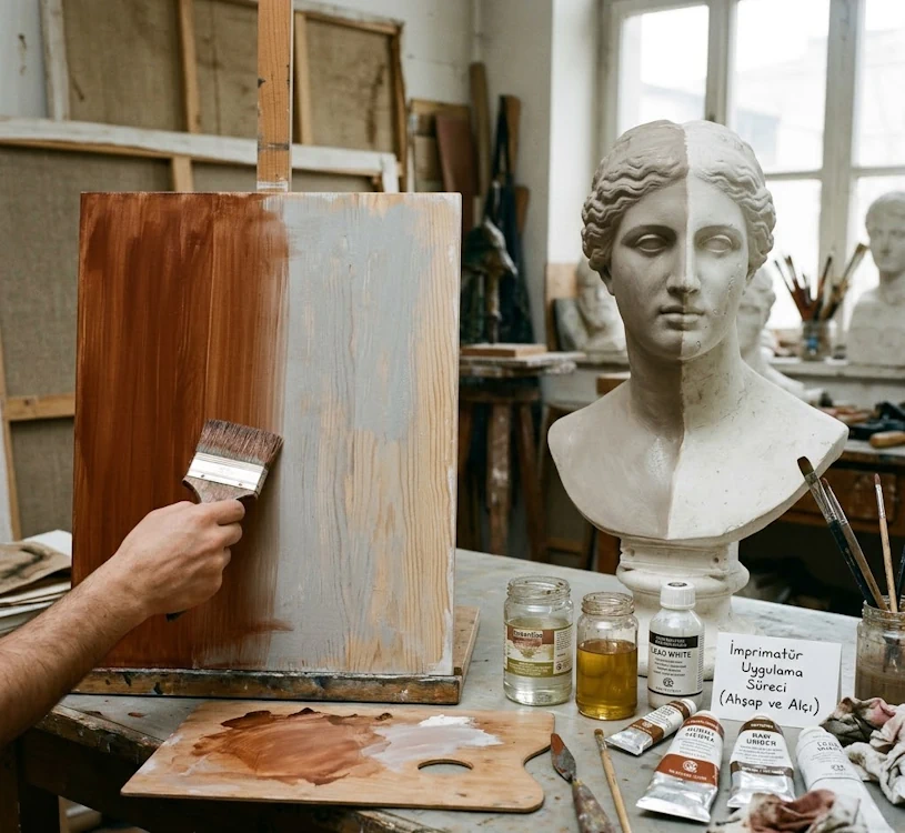 What is Imprimatura? Image