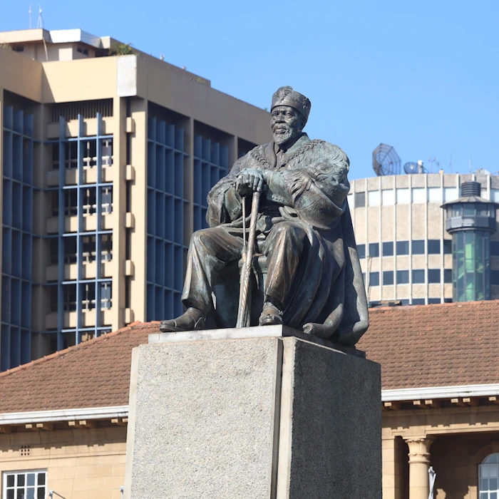 Jomo Kenyatta Heykeli - Kenya Nairobi Görseli