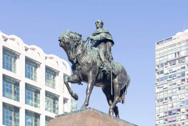 Jose Gervasio Artigas Heykeli - Uruguay Montevideo Görseli