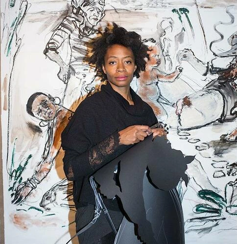 Kara Walker - Amerikalı Heykeltıraş Görseli