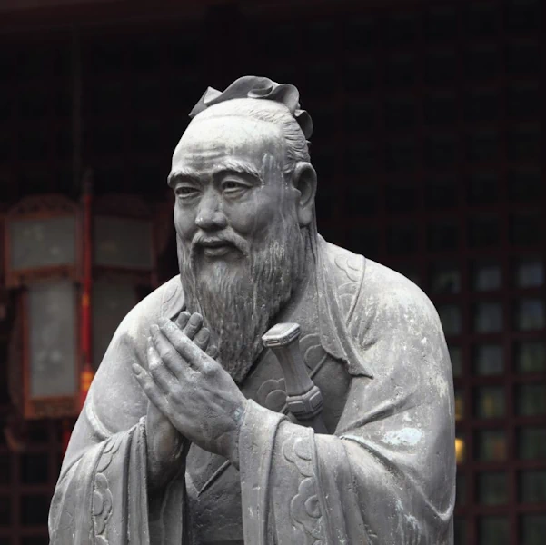 Confucius Statue - China - Beijing Image