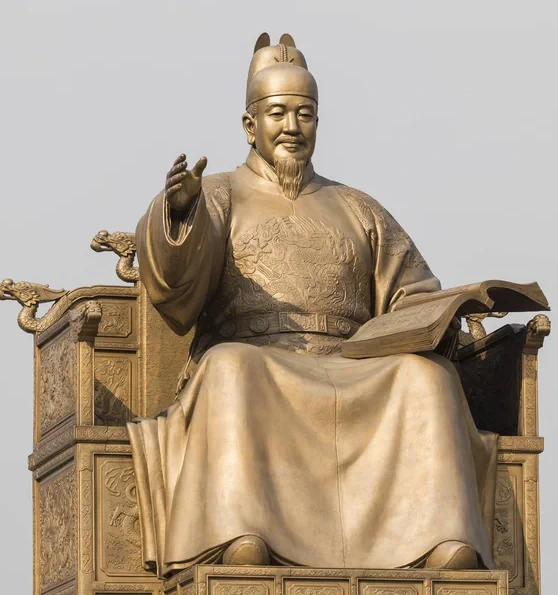 Kral Sejong Heykeli - Güney Kore Seul Görseli