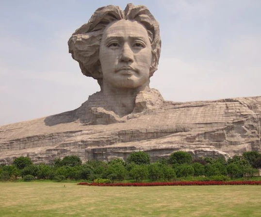 Mao Zedong Heykeli - Çin - Changsha Görseli