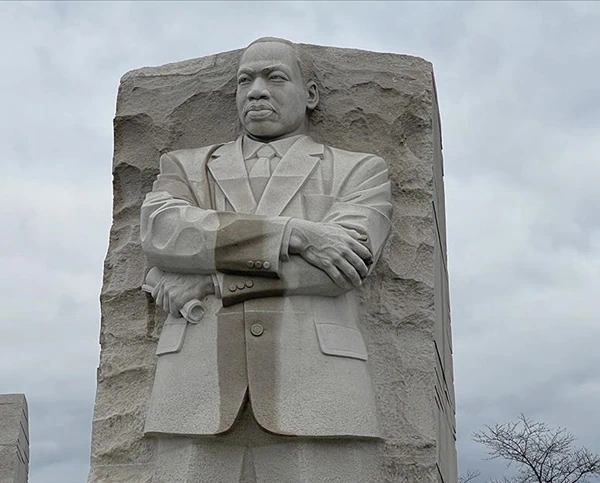 Martin Luther King Heykeli - ABD Washington Görseli