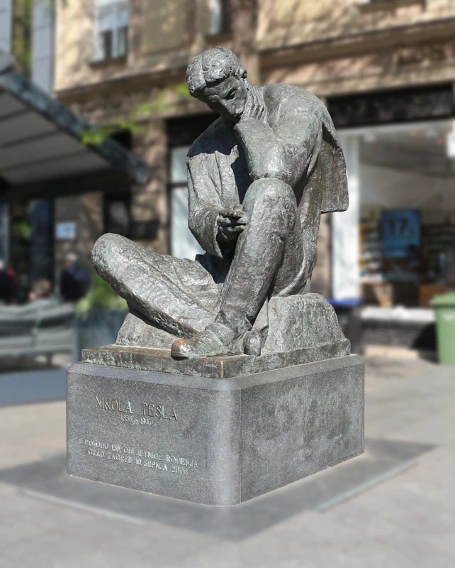 Nikola Tesla Statue – Zagreb, Croatia Image
