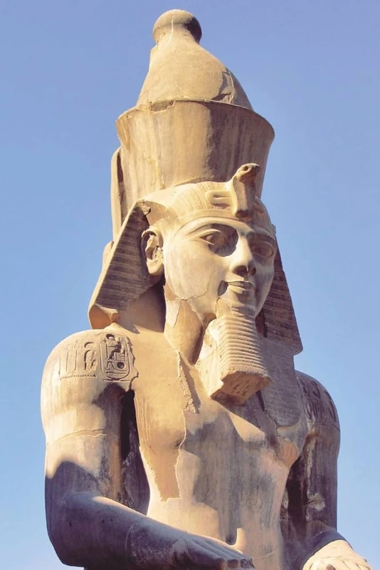 Ramses II Statue - Egypt Luxor Image
