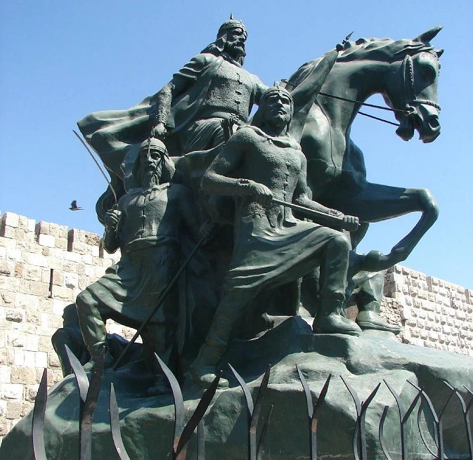 Selahaddin Eyyubi Heykeli - Ürdün Amman Görseli