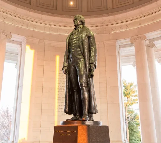 Thomas Jefferson Heykeli - ABD Washington Görseli