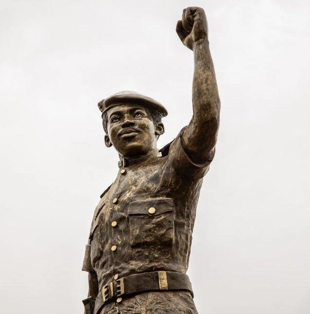 Thomas Sankara Heykeli - Burkina Faso Ouagadougou Görseli