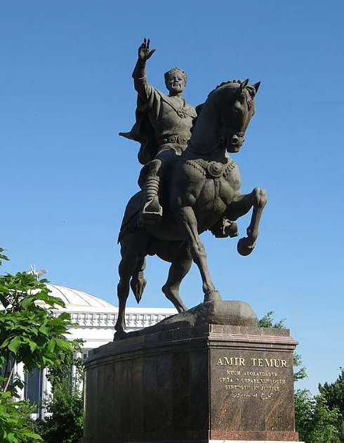 Timur Heykeli - Özbekistan Taşkent Görseli