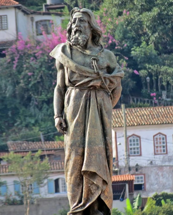 Tiradentes Heykeli - Brezilya Ouro Preto Görseli