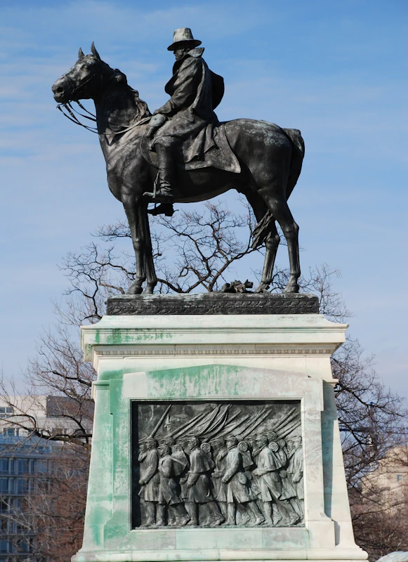 Ulysses Grant Heykeli - ABD Washington Görseli