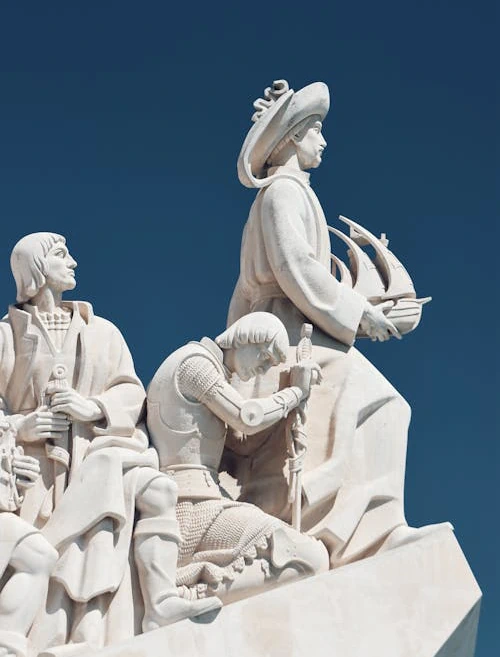 Vasco da Gama Heykeli - Portekiz Lizbon Görseli