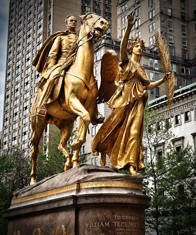 William Tecumseh Sherman Heykeli ABD New York Görseli