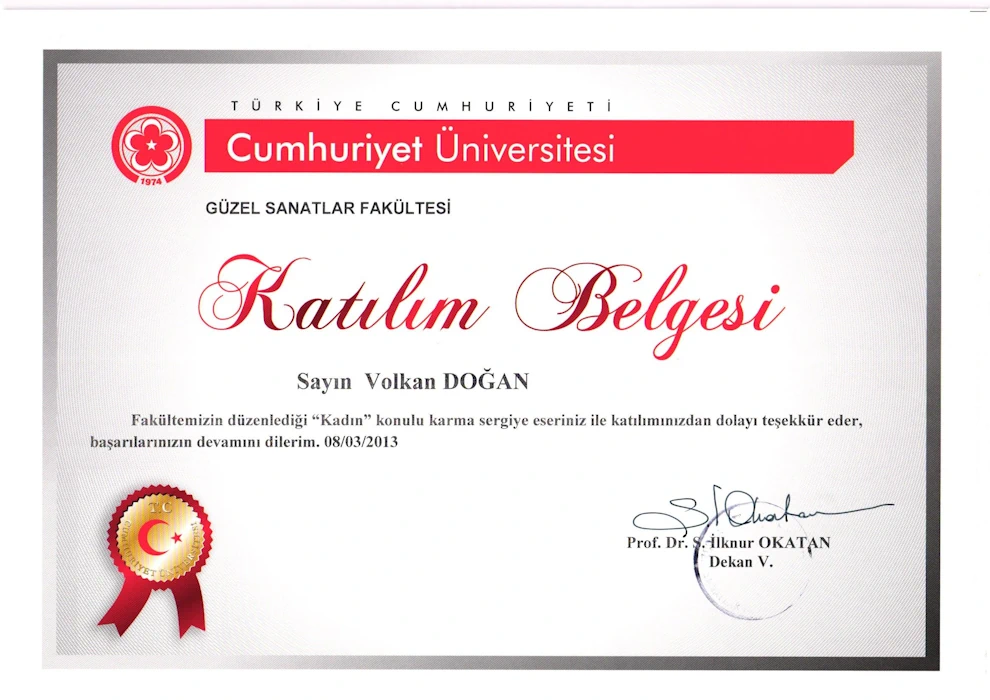 Cumhuriyet Üniversitesi Kadın Temalı Karma Sergi