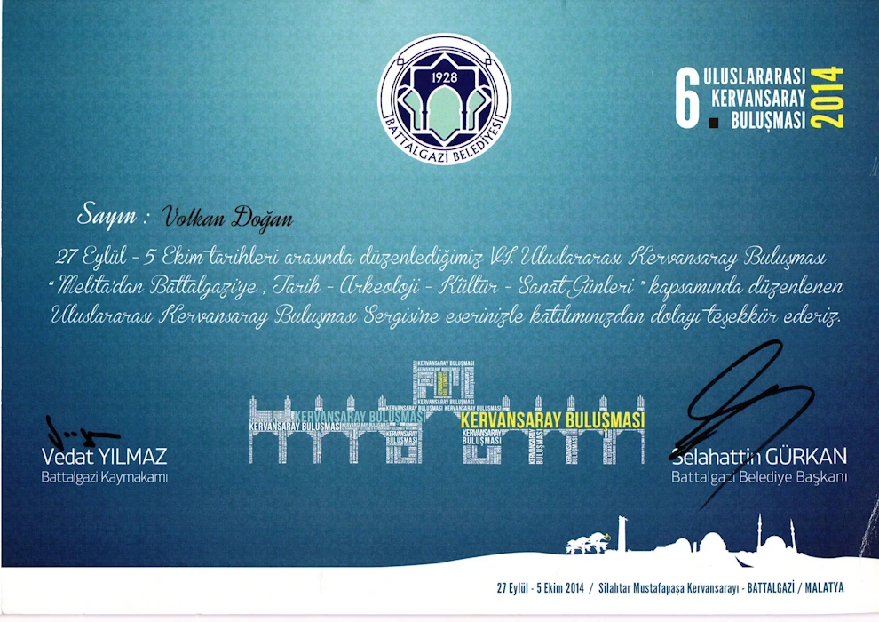 Battalgazi Uluslararası Kervansaray Buluşması Sergisi 2014