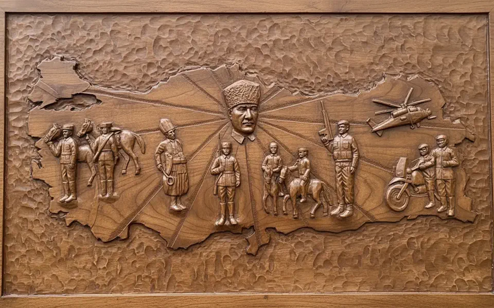 Ahşap Rölyef Görseli