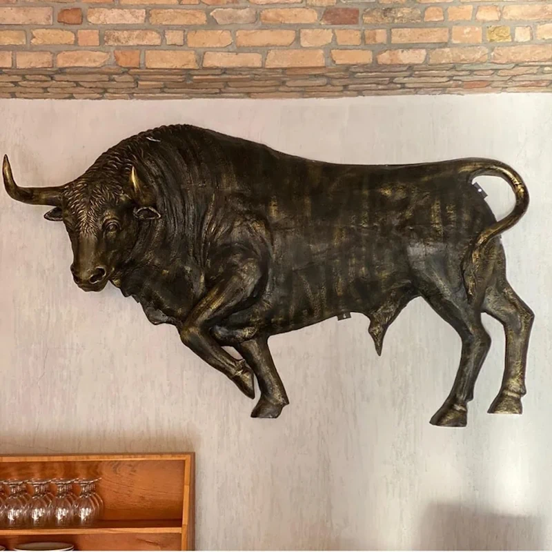Bull Wall Decor Image