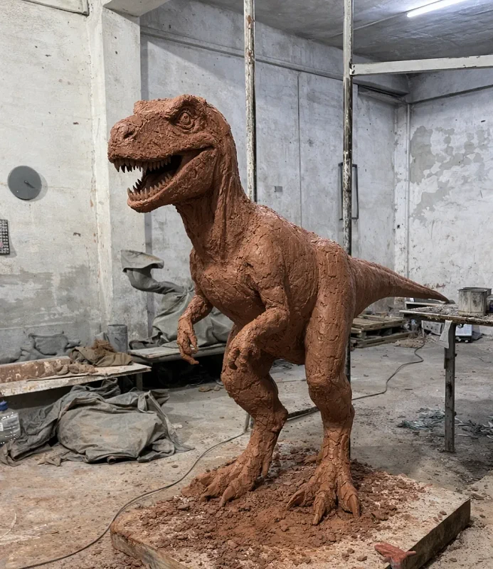 Dinazor Heykeli Görseli