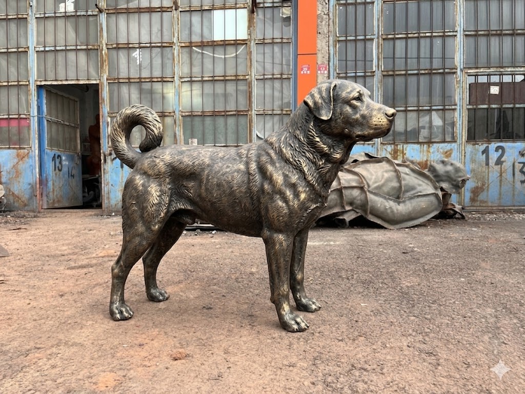 Dog Statue Image