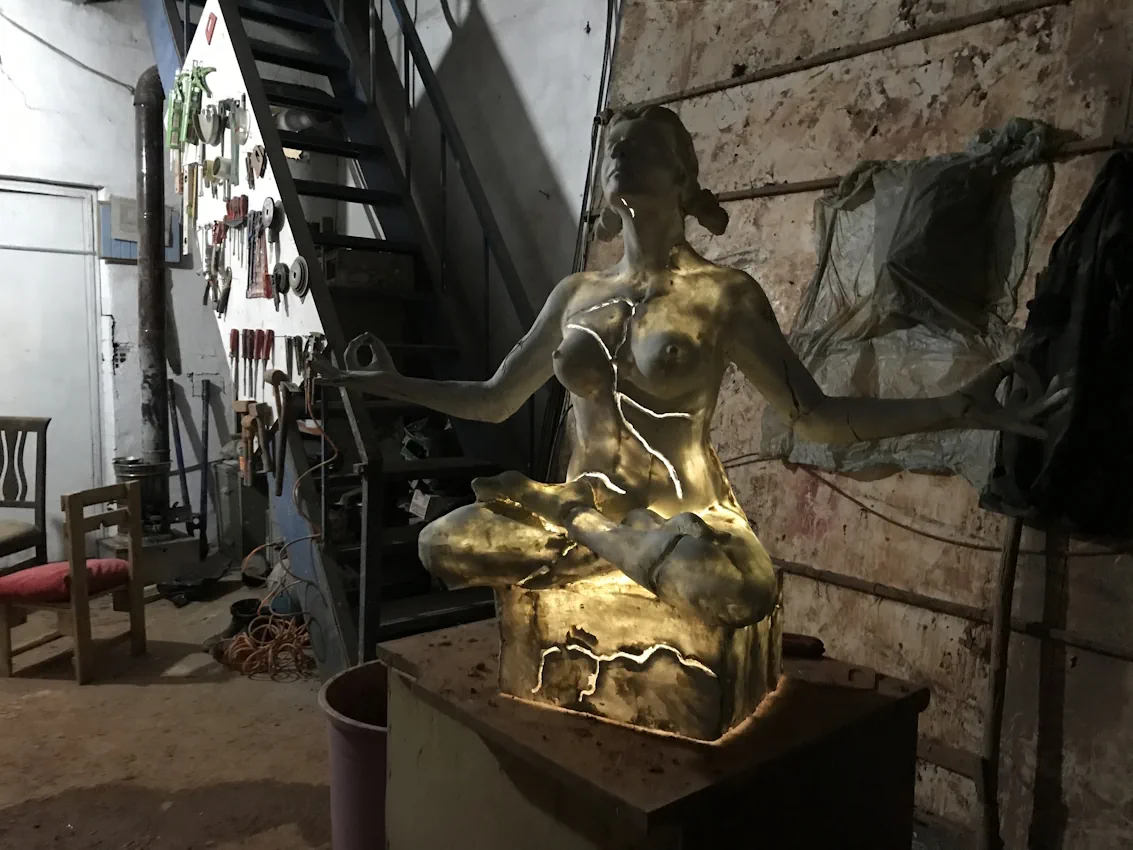 Meditation Statue Image