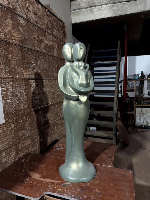 Abstract Sculpture Installation by Decorative Sculptures