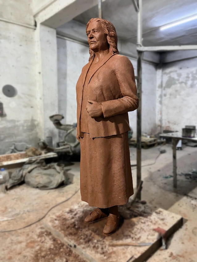 Front view of Mother Statue