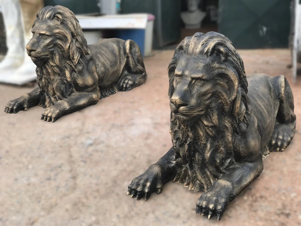 Aslan Figürü Yan Profil Görünümü