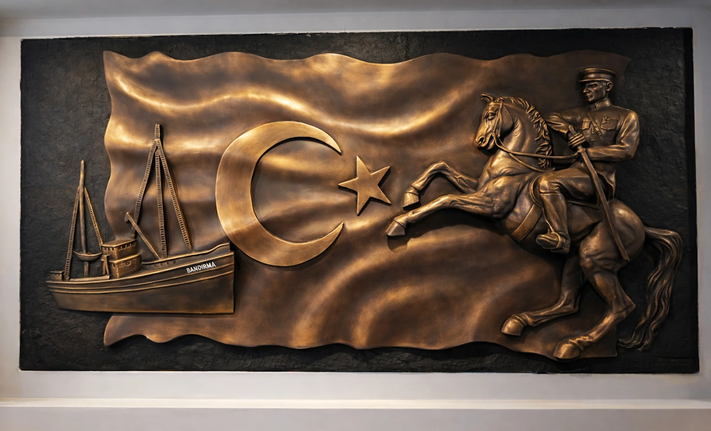 Atatürk Rölyefi Kurulum Rölyef Heykeller