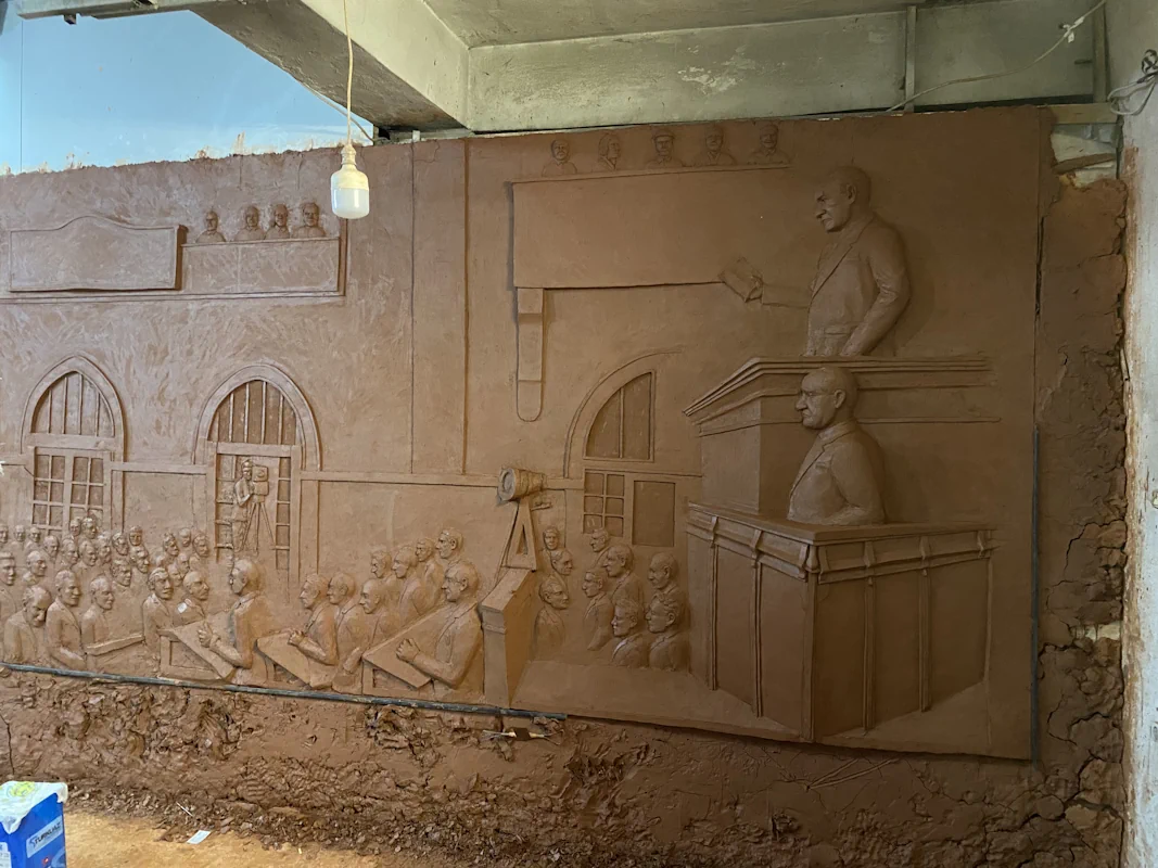 Republic Relief Sculpture Installation by Relief Sculptures