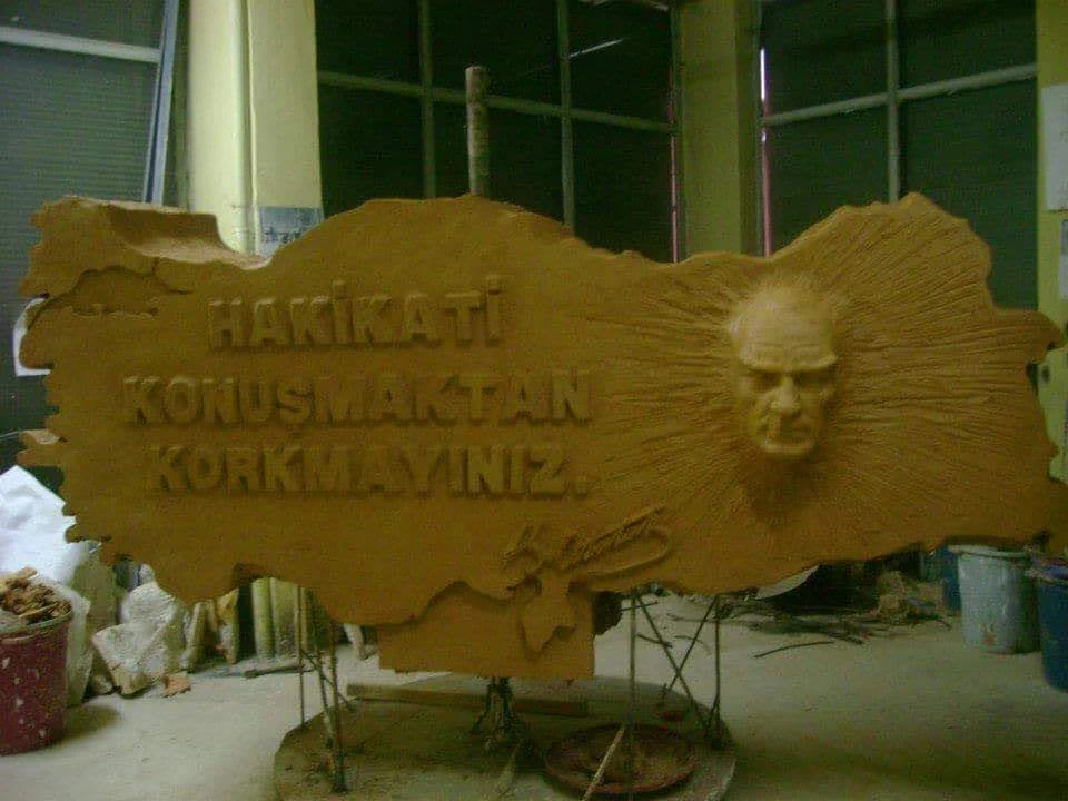 Turkey's Relief Installation by Relief Sculptures