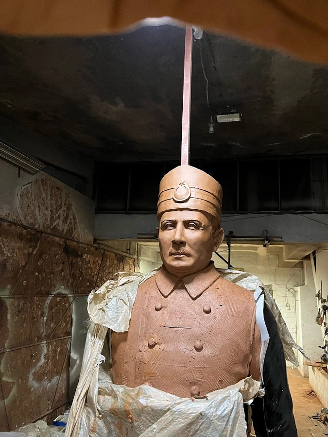 Kazim Karabekir Statue Installation by Monument Sculptures