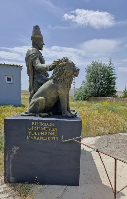 Haci Bektas-i Veli Statue Installation by Monument Sculptures