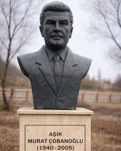 Bu Kültürel Büst Murat ÇOBANOĞLU Anısına Sipariş Edildi