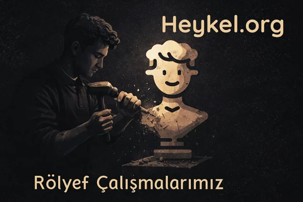 Atölyemizde üretilen rölyef heykel çalışmaları ve yapım aşamaları videosu